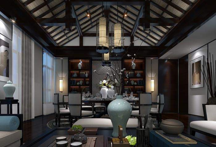 中式風(fēng)格餐廳裝修設(shè)計(jì)(圖文)(圖文)